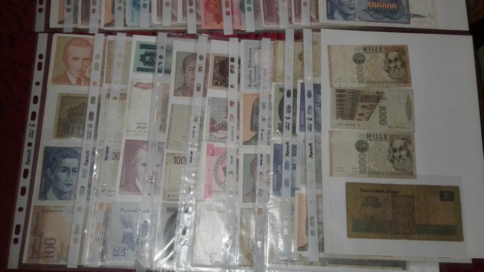 Yougoslavie et quelques autres - 240 banknotes - Various dates - including duplicates