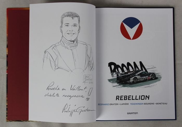 Michel Vaillant - Rebellion - Met dédicace - Hardcover - Eerste druk - (2017)