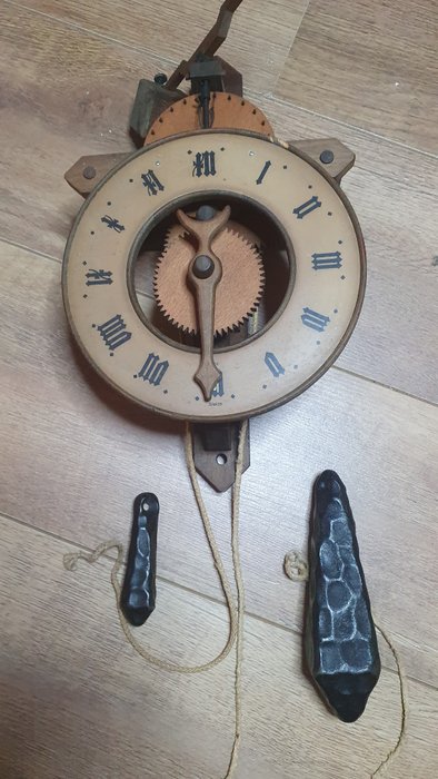 Orologio da parete - baumann - Legno - XX secolo