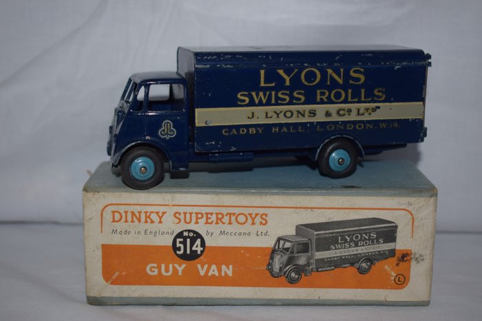Dinky Super Toys - 1:43 - Guy Van "Lions Swiss Rolls" nr. 514