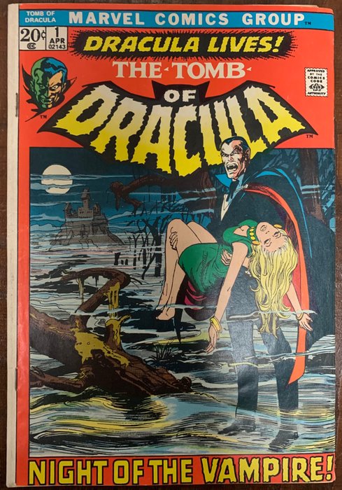 Tomb of Dracula - completo 1-70 + Giant-Size completo #1-5 + Werewolf by Night #15, Doctor Strange #14 - Agrafé - EO - (1972)