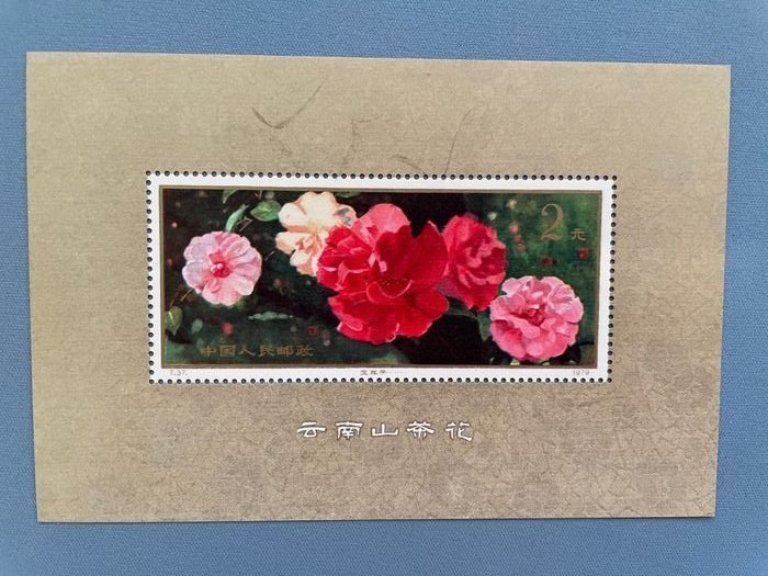 China - Volksrepublik seit 1949 1979 - Camellia breeds from Yunnan province