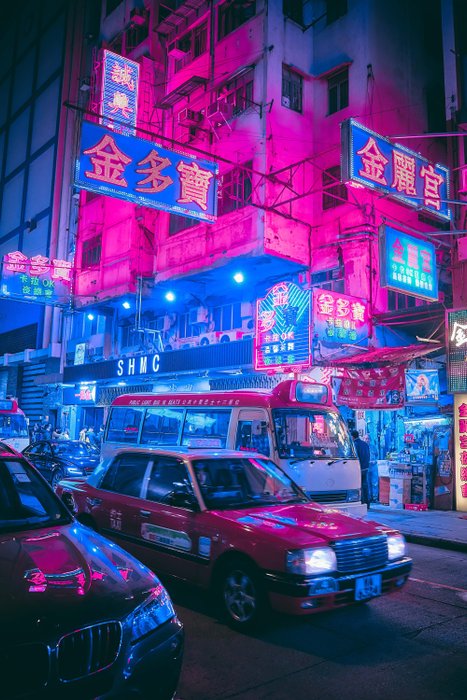 Cedric Hayabusa - Hong Kong Neon Street #3