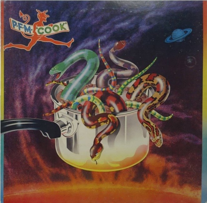 P.F.M - Cook / For collectors of unusual music - LP album - Pressage japonais - 1974/1974