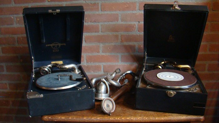 Columbia/Odeon - Koffergrammofoon - Multiple models - 78 rpm Grammophone player
