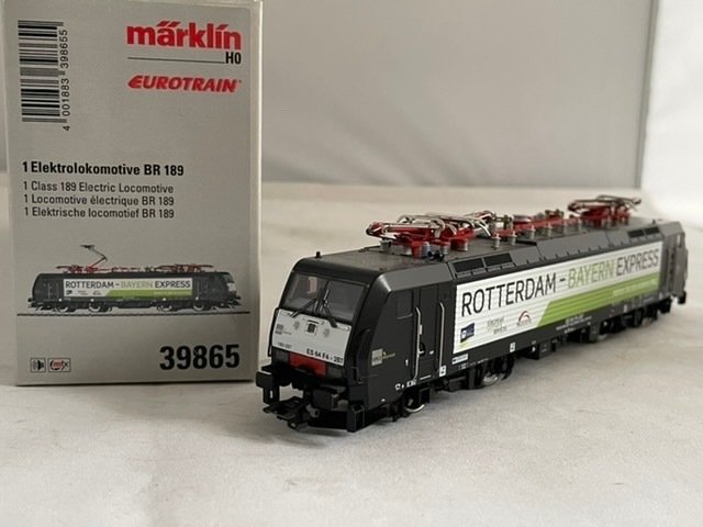 Märklin H0 - 39865 - Locomotive électrique - BR 189, MRCE, Rotterdam-Bayern Express - (7502) - DB, NS