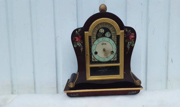 orologio da parete - Composito, Legno, Vetro - metà del XX secolo