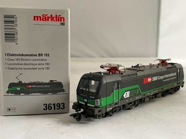 Märklin H0 - 36193 - Electric locomotive - BR 193, ELL Austria GmbH, Siemens Vectron - (7510) - SBB Cargo International
