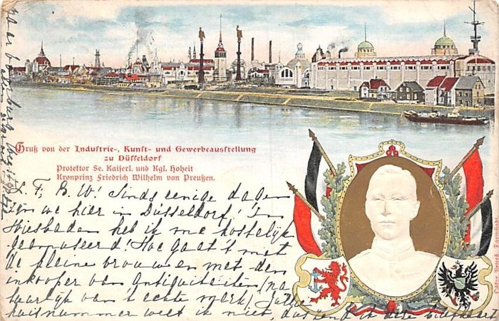 Germania - (lotto vario anche con litografie) - Cartoline (Collezione di 170) - 1900