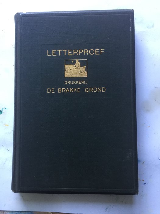 De Brakke Grond - Letterproef der drukkerij De Brakke Grond - 1916