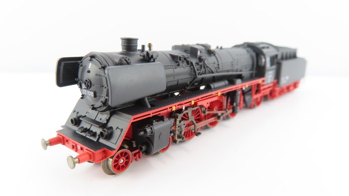 Minitrix N - 16042 - Steam locomotive with tender - BR 03 in luxury packaging in wooden storage box, Trix club Exclusive Full Sound - DB