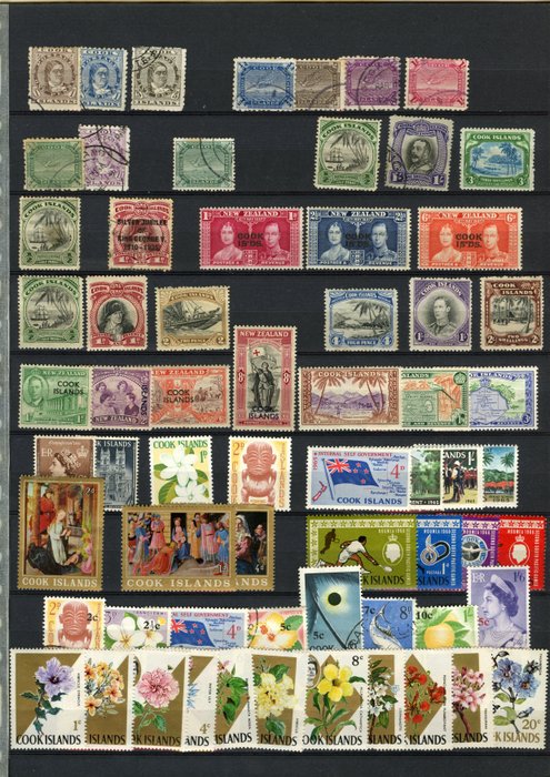 Cook Islands - Extensive collection of Cook Islands with classic and blocks