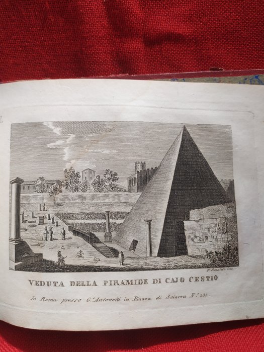 Francesco Rinaldi - Raccolta di vedutine antiche e moderne della citta di Roma e sue vicinanze - 1841