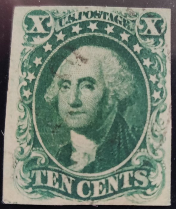 États-Unis d'Amérique 1851/1856 - Fresh color & a beauty of a stamp. - US Scott # 13