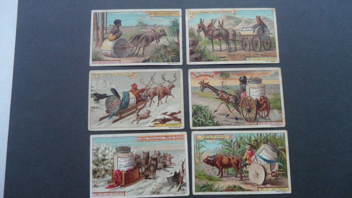 Allemagne - 10 rares séries Liebig (1890 - 1900) (60) - 1883