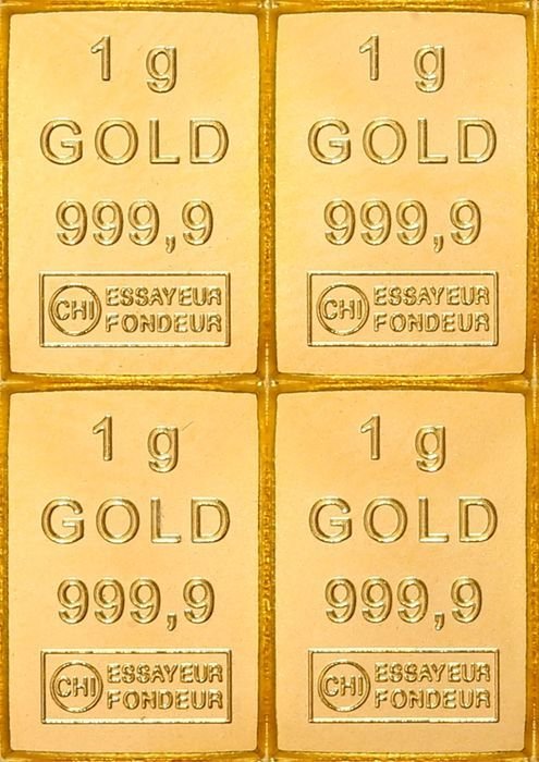 4 grammi - Oro .999 - Valcambi