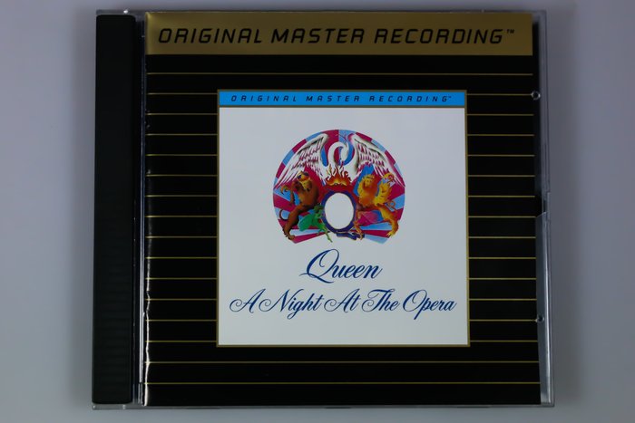 Queen - A Night At The Opera [Ultradisk II 24 kt gold plated Bohemian Rhapsody] - CD - Mobile Fidelity Sound Lab Original Master Recording - 1992/1992