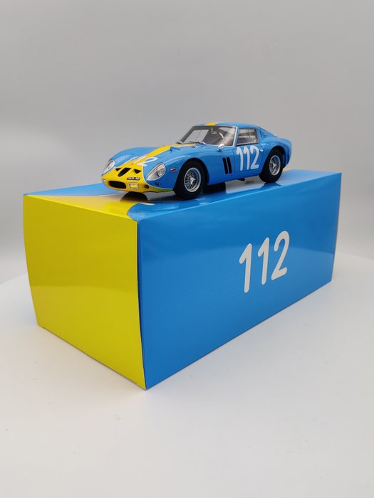 GT Spirit - 1:18 - Ferrari 250 GTO #12 Blue - Édition limitée 1 de 504 unités