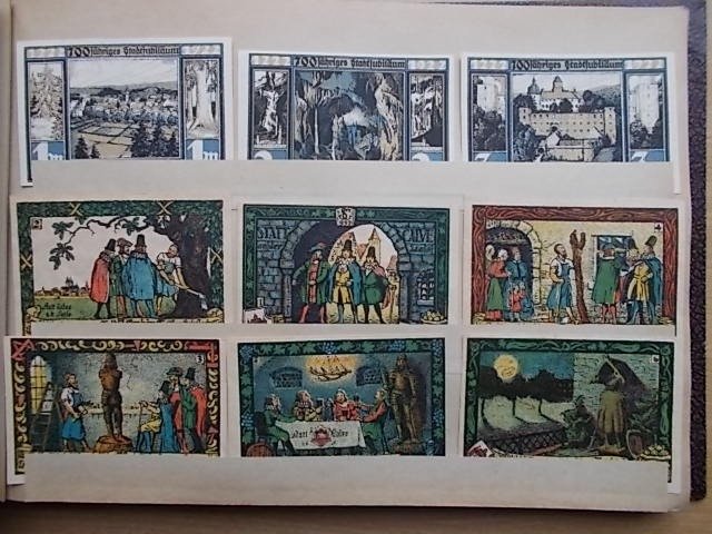 Germania - 282 verschillende Noodgeldbiljetten in authentiek album 1920's