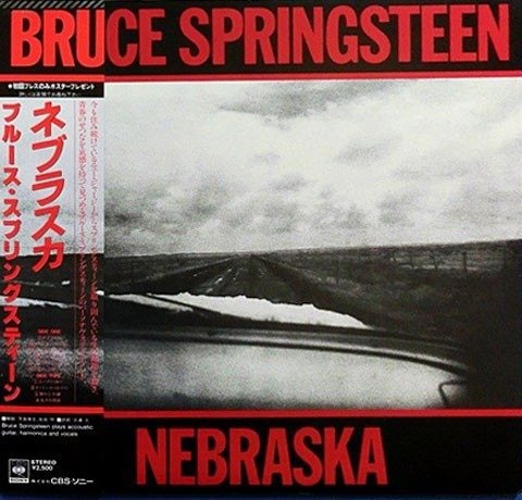 Bruce Springsteen - Nebraska / jpn-1st - LP Album - Japanese pressing - 1982/1982