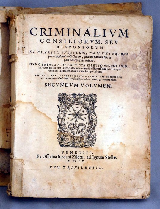 Zilietto - Criminalium - 1560