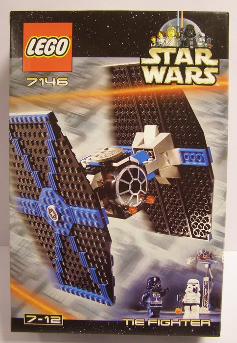 Lego - Star Wars - Episode IV - 7146 - Combattant TIE - 2000-present