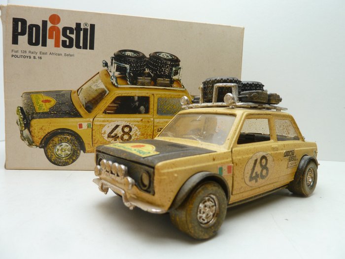 Polistil - 1:24 - Fiat 128 Rally east African Safari - Politoys n.16