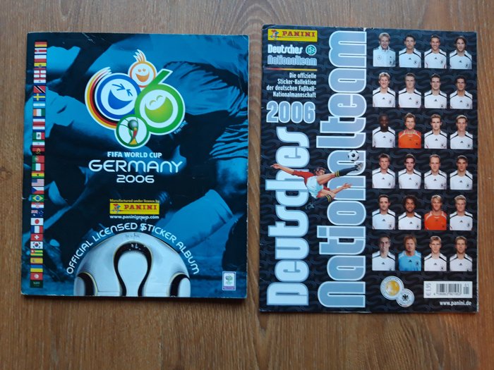 Panini - World Cup 2006 + German National Team - 2 album completi