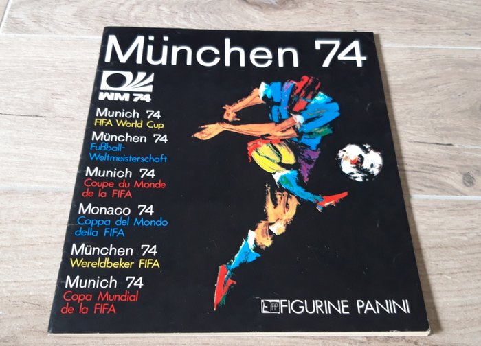 Panini - WC München 74 - Album vuoto