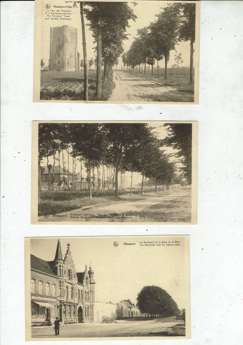 Belgio - la costa belga con i migliori - Cartoline (Collezione di 74) - 1905
