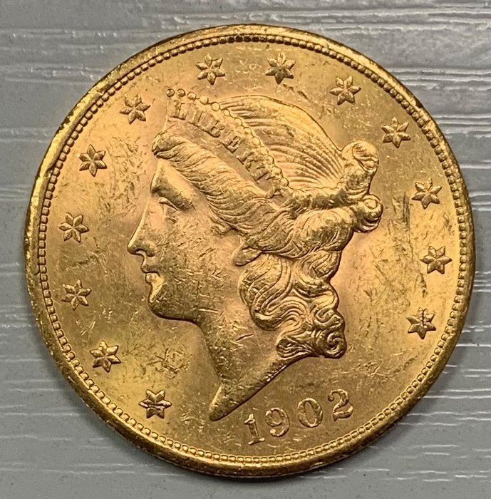 United States. 20 Dollars 1902-S Liberty Head Double Eagle