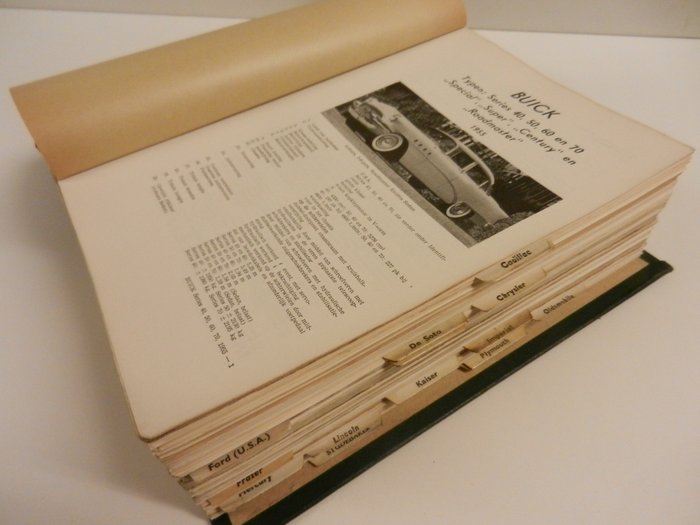Preview of the first image of Documentation - 105 x Olyslager Handboeken USA jaren 50 Buick, Cadillac, Chevrolet, Chrysler, De So.