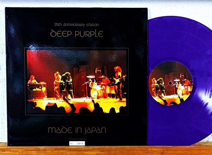 Deep Purple - Made In Japan / 25th anniversary edition released in few numbered copies. - 2xLP Album (dubbel album), Beperkte oplage - 1ste persing, Drukfout, Gekleurd vinyl, Remastered - 1998/1998