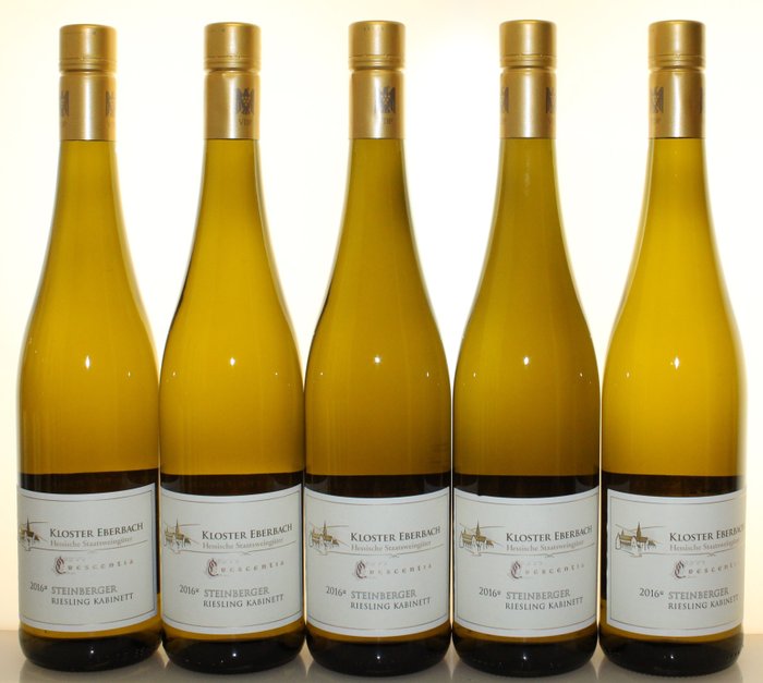 2016 Riesling Kabinett - Steinberger Gold Capsule - Auction Wine - Kloster Eberbach - Rheingau - 5 Bottiglie (0,75 L)