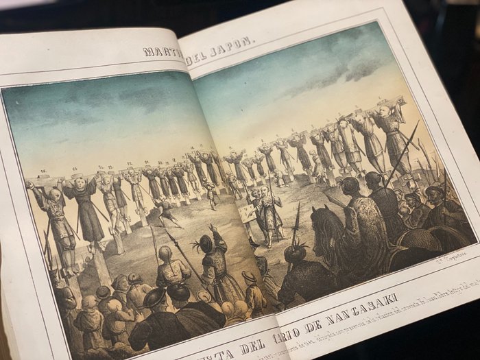 Desconocido - Vida de los Mártires del Japón, San Pedro Bautista, San Mártir de la Ascensión, San Francisco Blanco - 1862