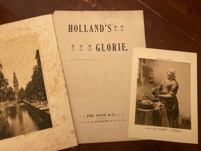 Holland's Glorie, Reuzenansichtkaarten , NL-se kunstreproducties - Ansichtkaarten (Collectie van 34) - 1913