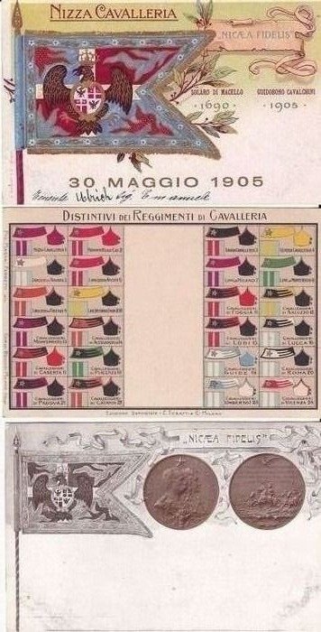 Italie - Militaire - Cartes postales (Collection de 110) - 1859-1915