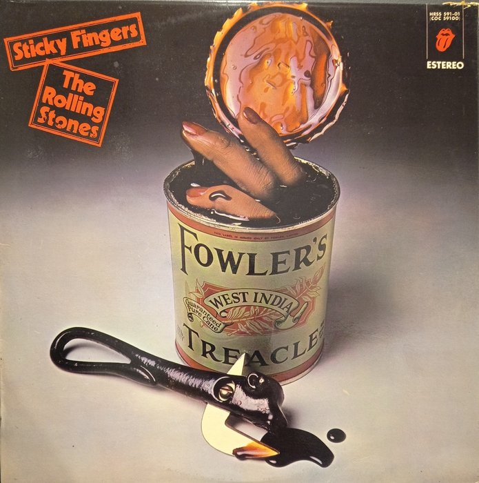 Rolling Stones - Sticky Fingers [Spanish Pressing With Censored Sleeve] - LP Album - 1971