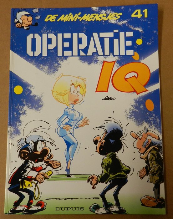 De Mini-mensjes 41 - Operatie IQ - Softcover - Eerste druk - (2004/2004)