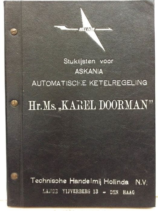 Países Bajos - Marina - Portaaviones manual único Karel Doorman