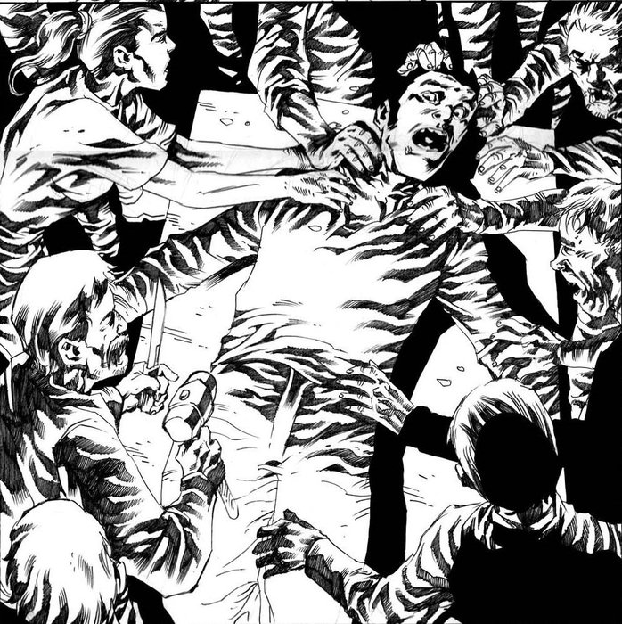 The Twilight Zone - 18 Original pages by Randy Valiente - Complete Horror Story - (2014)