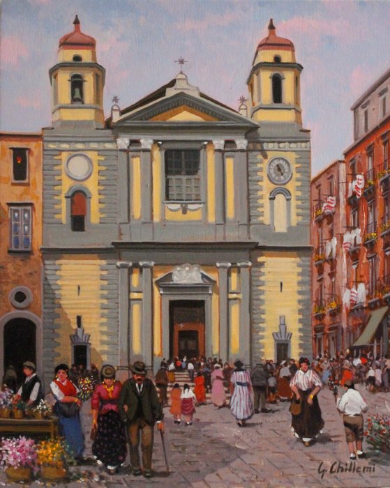 Giuseppe Chillemi (1955) - La chiesa di Montesanto