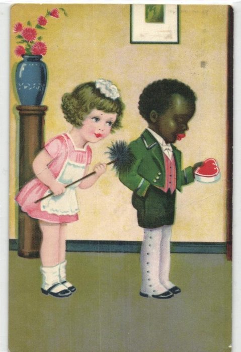 Cartes pour enfants - Jolies scènes pour et avec les enfants - dont Uitg Amag, Hofa, etc. - Cartes postales (Collection de 40) - 1930-1950