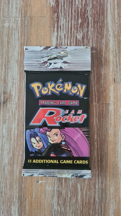 Wizards of The Coast - Pokémon - Booster Pack Team Rocket unweight Booster Pack Jessie & James - 2000