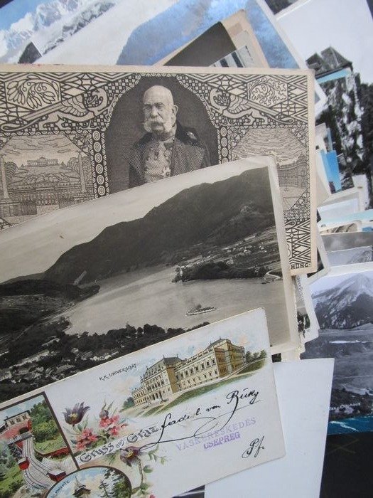 Autriche - Cartes postales (Collection de 100) - 1898