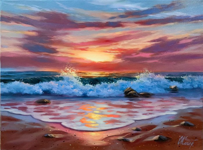 Sergey Kolodyazhniy (XX-XXI) - Ocean sunset