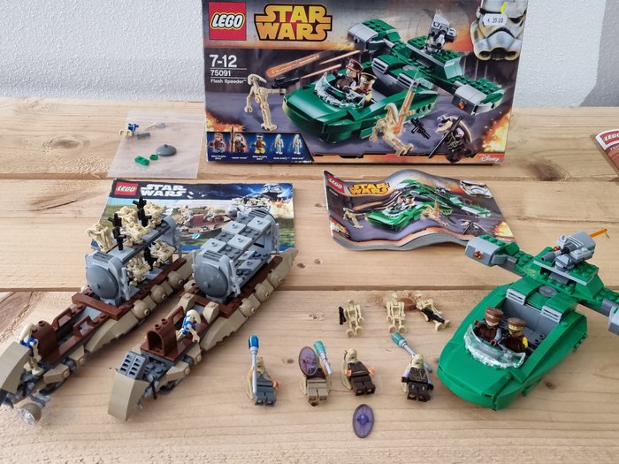Lego - Star Wars - 75091 7929 - Réservoir Flash speeder , drones army - 2000-present