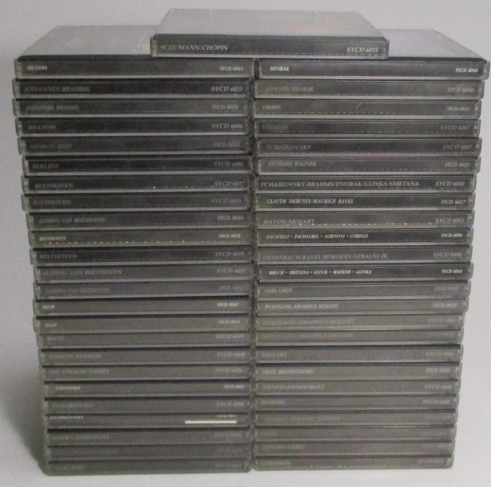 Various Classical Composers - "Symphony Serie" - Multiple titles - CD's - 1991/1992