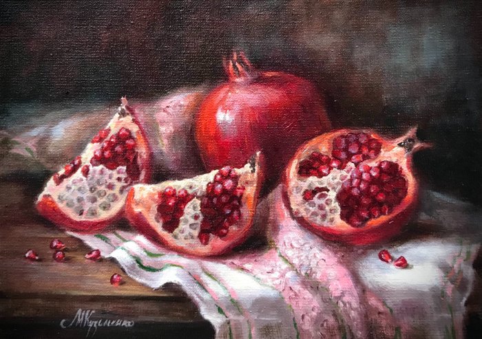 Mary Kuzmenko (XX-XXI) - Ripe pomegranates