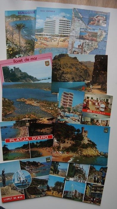 Espagne - Coffret de plus de 1000 Cartes Postales couleur grand format - Cartes postales (Collection de 1000) - 1970-2005